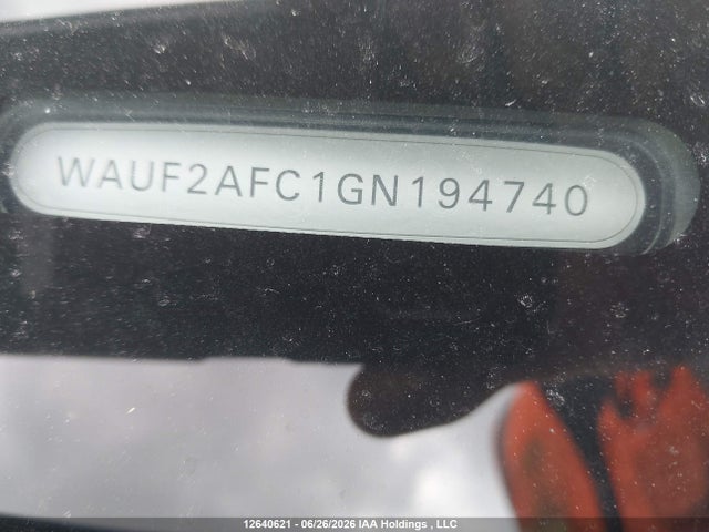 WAUF2AFC1GN194740 Audi S6 4.0t