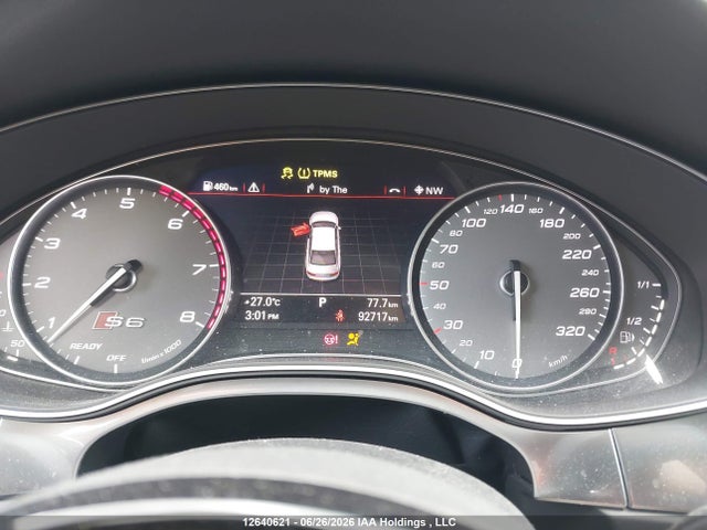 12640621 :رقم المزاد ، WAUF2AFC1GN194740 vin ، 2016 Audi S6 4.0t مزاد بيع