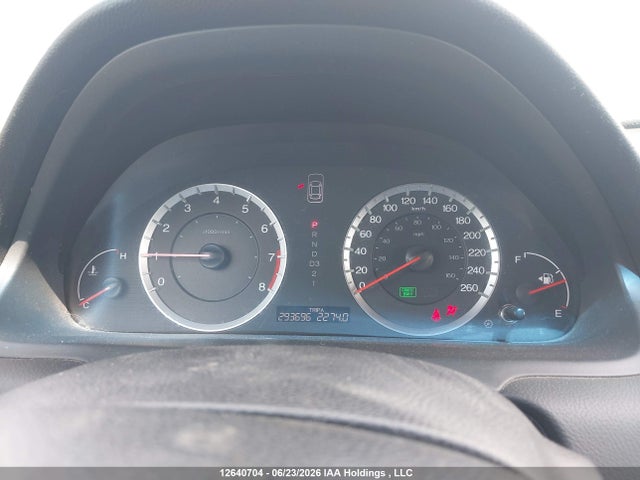 12640704 :رقم المزاد ، 1HGCS22839A800161 vin ، 2009 Honda Accord Ex-l V6 مزاد بيع