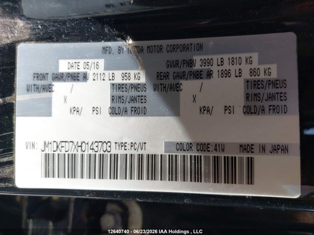 Mazda Cx-3 Gt 2017 JM1DKFD7XH0143703 Image 18