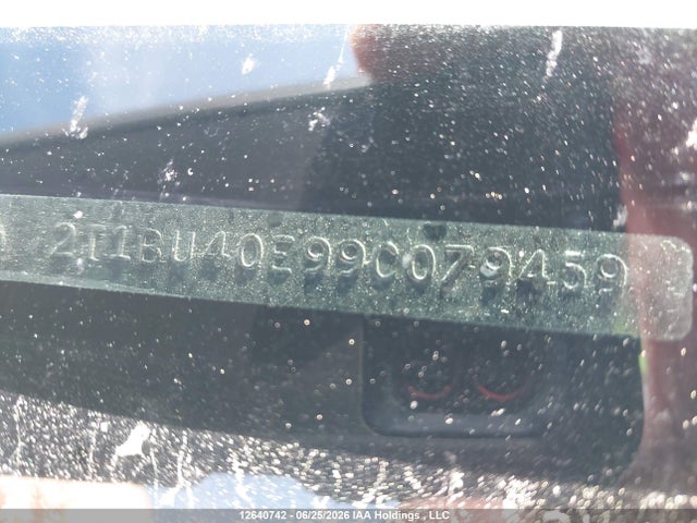 Aukcja sprzedaży 2009 Toyota Corolla, vin: 2T1BU40E99C079459, numer aukcji: 12640742