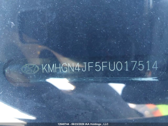 KMHGN4JF5FU017514 Hyundai Genesis 5.0 Ultimate