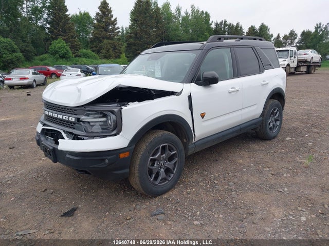 12640748 :رقم المزاد ، 3FMCR9D95NRD62795 vin ، 2022 Ford Bronco Sport Badlands مزاد بيع