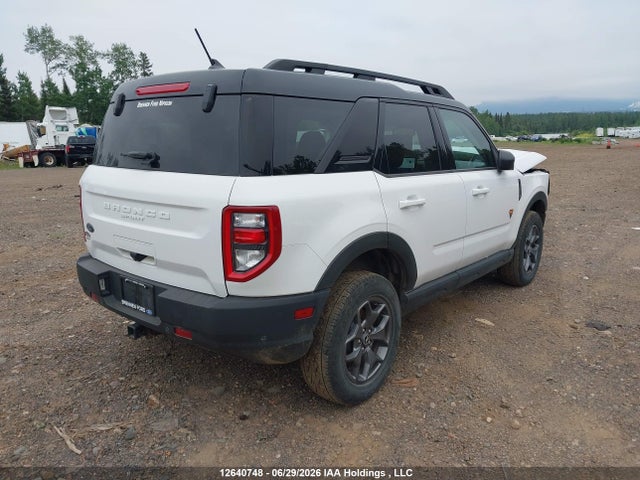12640748 :رقم المزاد ، 3FMCR9D95NRD62795 vin ، 2022 Ford Bronco Sport Badlands مزاد بيع