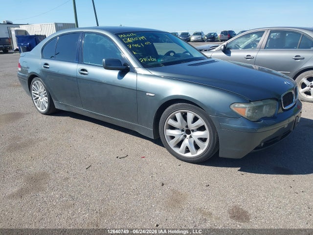 12640749 :رقم المزاد ، WBAGL63483DP65202 vin ، 2003 Bmw 745 I مزاد بيع