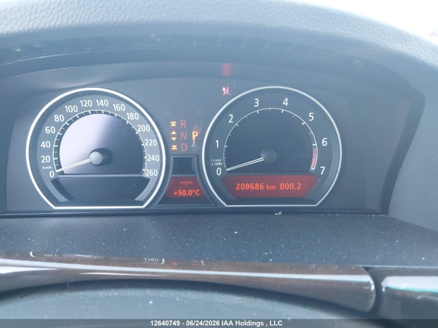 12640749 :رقم المزاد ، WBAGL63483DP65202 vin ، 2003 Bmw 745 I مزاد بيع