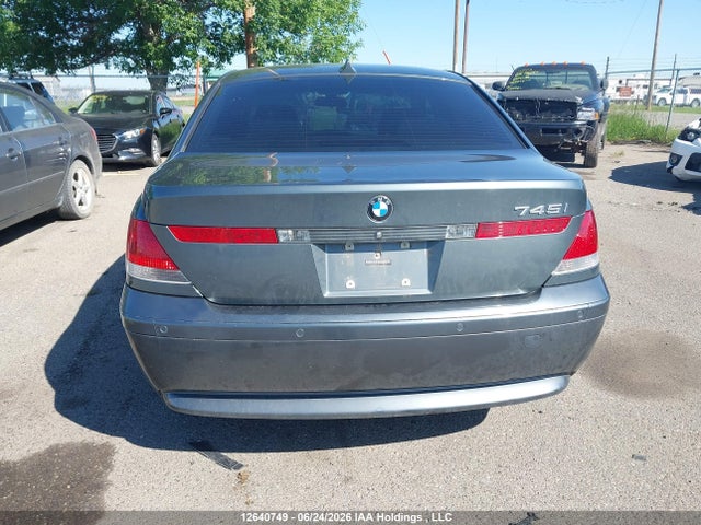 12640749 :رقم المزاد ، WBAGL63483DP65202 vin ، 2003 Bmw 745 I مزاد بيع