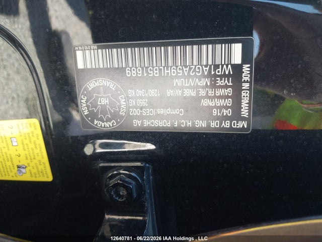 Porsche Macan Gts 2017 WP1AG2A59HLB51689 Image 9