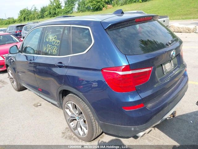 BMW X3 Xdrive28i 2015 5UXWX9C52F0D52766 Image 3