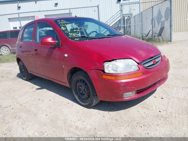 12640801 :رقم المزاد ، KL1TD65647B747396 vin ، 2007 Chevrolet Aveo Ls مزاد بيع