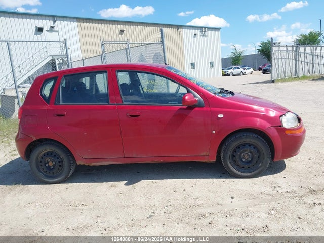 2007 Chevrolet Aveo Ls მანქანა იყიდება აუქციონზე, vin: KL1TD65647B747396, აუქციონის ნომერი: 12640801
