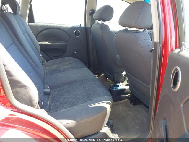 2007 Chevrolet Aveo Ls მანქანა იყიდება აუქციონზე, vin: KL1TD65647B747396, აუქციონის ნომერი: 12640801