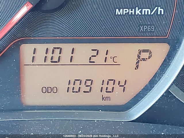 12640803 :رقم المزاد ، JTDKTUD30CD524158 vin ، 2012 Toyota Yaris مزاد بيع