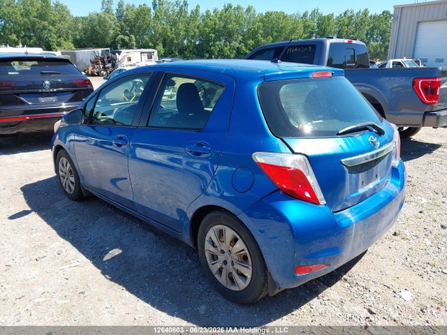 12640803 :رقم المزاد ، JTDKTUD30CD524158 vin ، 2012 Toyota Yaris مزاد بيع