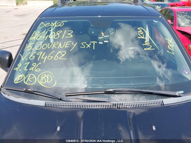 Aukcja sprzedaży 2015 Dodge Journey Sxt, vin: 3C4PDCCG5FT694662, numer aukcji: 12640813