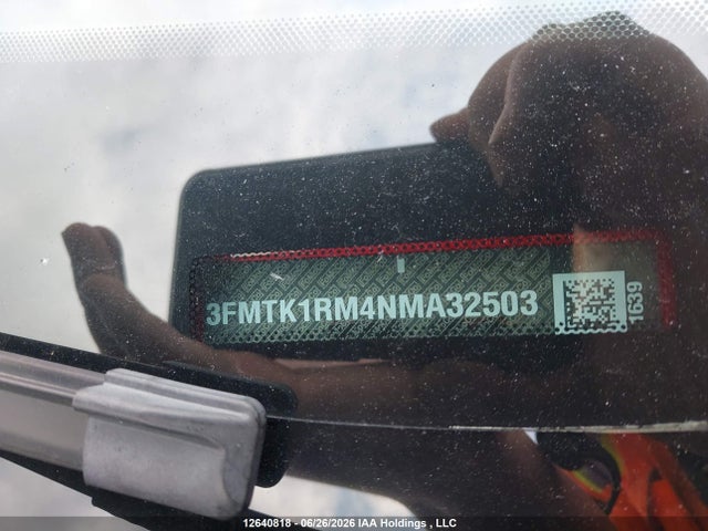 2022 Ford Mustang Mach-e Select მანქანა იყიდება აუქციონზე, vin: 3FMTK1RM4NMA32503, აუქციონის ნომერი: 12640818