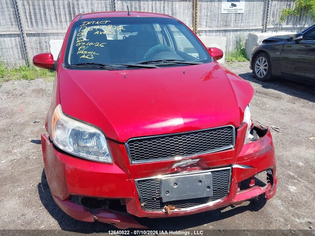 2009 Chevrolet Aveo Ls მანქანა იყიდება აუქციონზე, vin: KL1TV65EX9B401375, აუქციონის ნომერი: 12640822