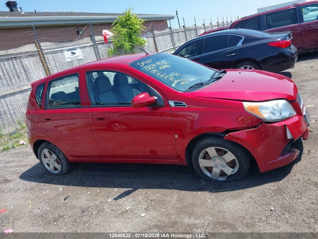 2009 Chevrolet Aveo Ls მანქანა იყიდება აუქციონზე, vin: KL1TV65EX9B401375, აუქციონის ნომერი: 12640822