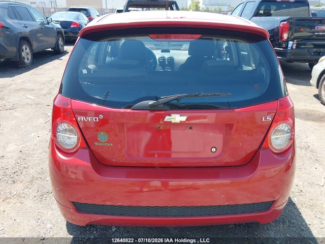 2009 Chevrolet Aveo Ls მანქანა იყიდება აუქციონზე, vin: KL1TV65EX9B401375, აუქციონის ნომერი: 12640822