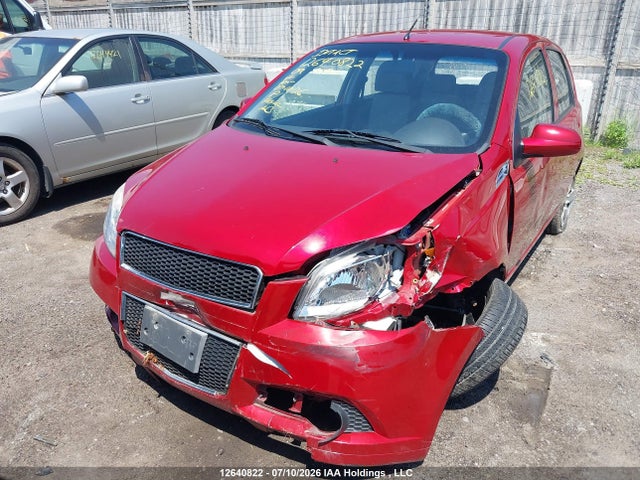 2009 Chevrolet Aveo Ls მანქანა იყიდება აუქციონზე, vin: KL1TV65EX9B401375, აუქციონის ნომერი: 12640822