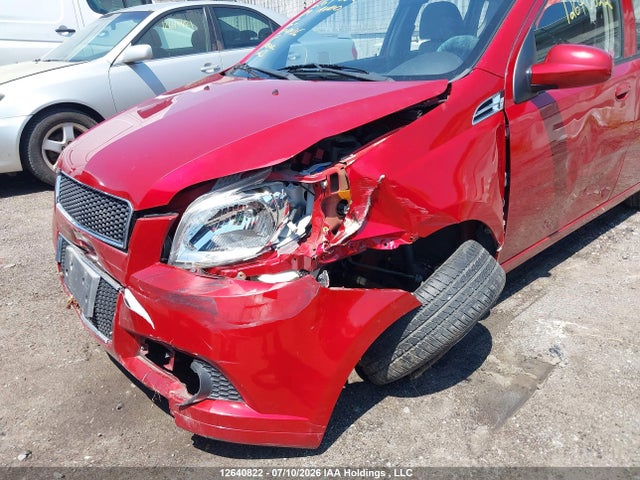 2009 Chevrolet Aveo Ls მანქანა იყიდება აუქციონზე, vin: KL1TV65EX9B401375, აუქციონის ნომერი: 12640822