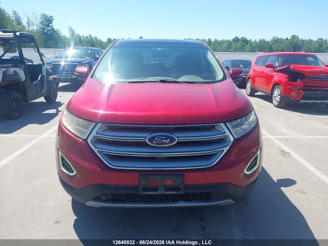 12640832 :رقم المزاد ، 2FMTK4J87FBB74749 vin ، 2015 Ford Edge Sel مزاد بيع