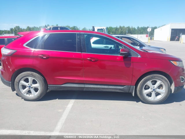 12640832 :رقم المزاد ، 2FMTK4J87FBB74749 vin ، 2015 Ford Edge Sel مزاد بيع