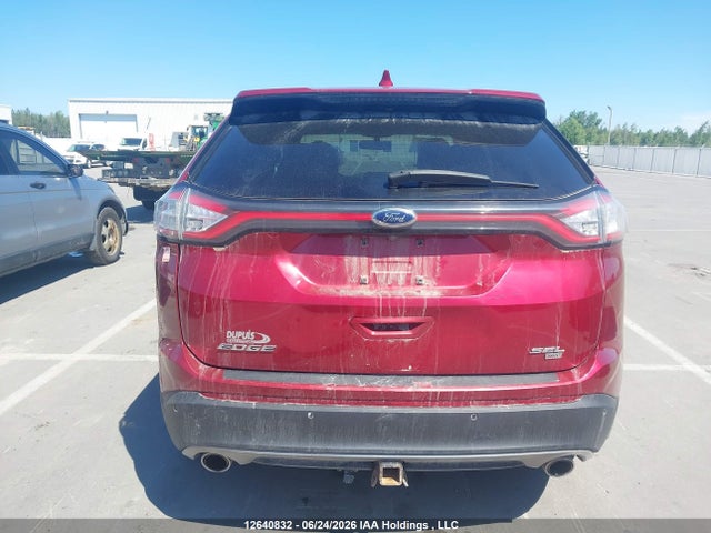 12640832 :رقم المزاد ، 2FMTK4J87FBB74749 vin ، 2015 Ford Edge Sel مزاد بيع