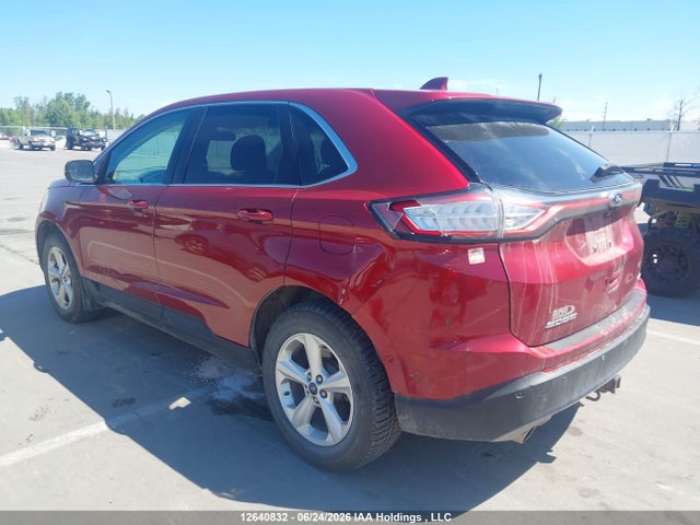 12640832 :رقم المزاد ، 2FMTK4J87FBB74749 vin ، 2015 Ford Edge Sel مزاد بيع