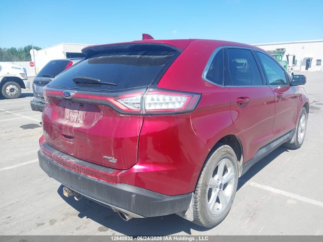 12640832 :رقم المزاد ، 2FMTK4J87FBB74749 vin ، 2015 Ford Edge Sel مزاد بيع