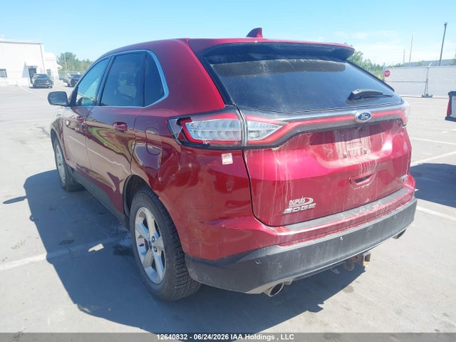 12640832 :رقم المزاد ، 2FMTK4J87FBB74749 vin ، 2015 Ford Edge Sel مزاد بيع