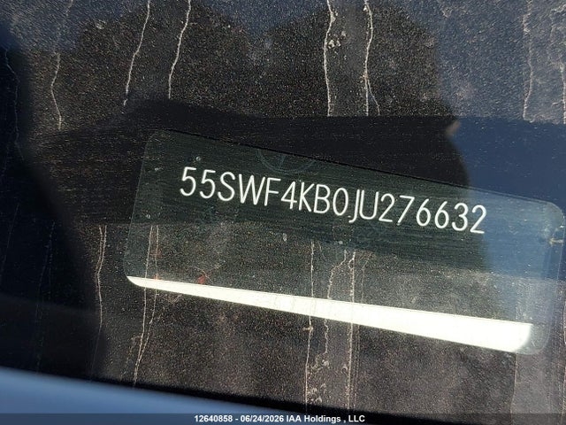 Продажа на аукционе авто 2018 Mercedes-benz C 300 4matic, vin: 55SWF4KB0JU276632, номер лота: 12640858
