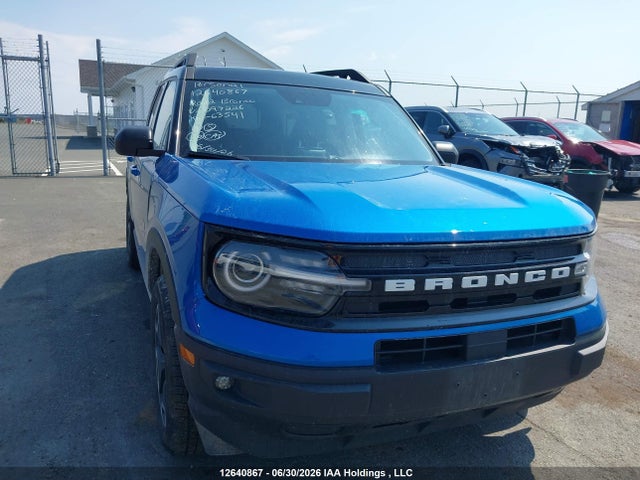 Продажа на аукционе авто 2022 Ford Bronco Sport Outer Banks, vin: 3FMCR9C6XNRD97226, номер лота: 12640867