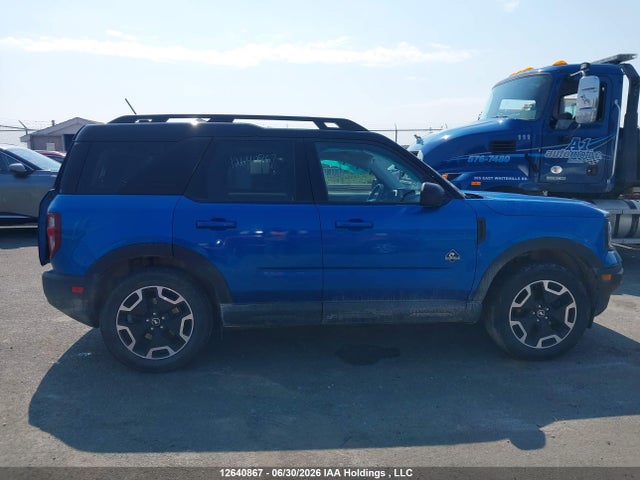 Продажа на аукционе авто 2022 Ford Bronco Sport Outer Banks, vin: 3FMCR9C6XNRD97226, номер лота: 12640867