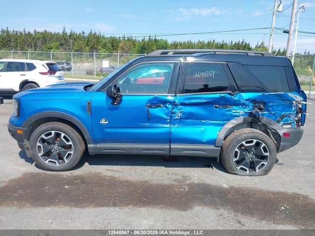 Продажа на аукционе авто 2022 Ford Bronco Sport Outer Banks, vin: 3FMCR9C6XNRD97226, номер лота: 12640867