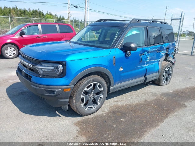 Продажа на аукционе авто 2022 Ford Bronco Sport Outer Banks, vin: 3FMCR9C6XNRD97226, номер лота: 12640867