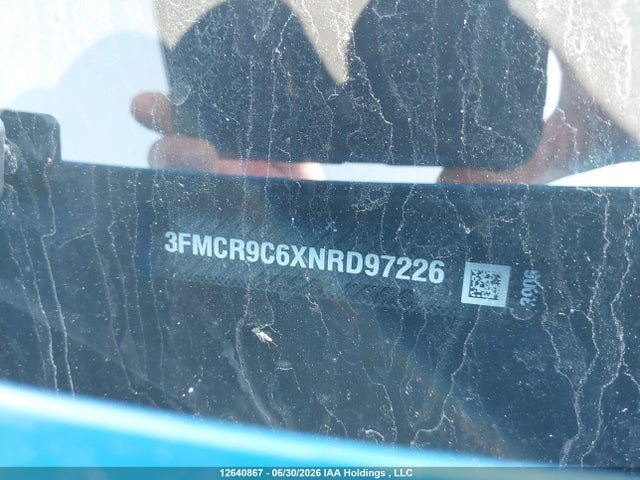 Продажа на аукционе авто 2022 Ford Bronco Sport Outer Banks, vin: 3FMCR9C6XNRD97226, номер лота: 12640867