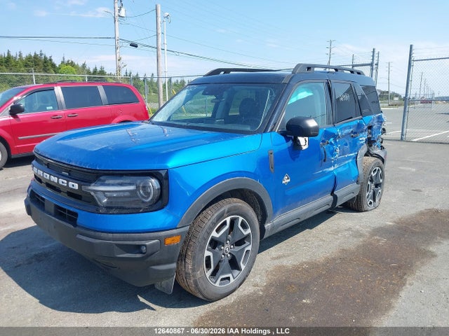 Продажа на аукционе авто 2022 Ford Bronco Sport Outer Banks, vin: 3FMCR9C6XNRD97226, номер лота: 12640867