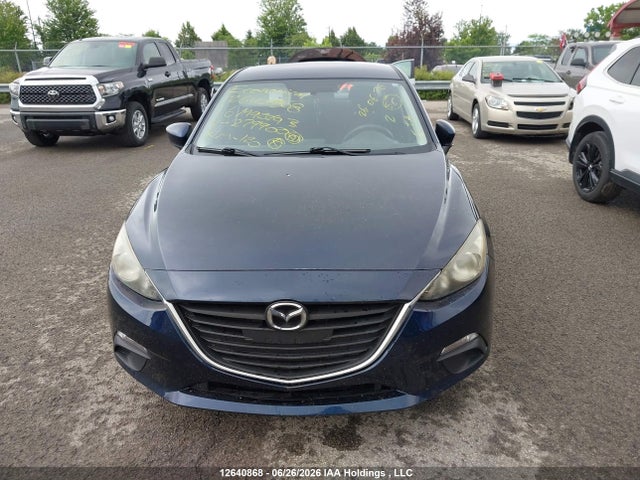 Aukcja sprzedaży 2016 Mazda Mazda3 G/gx, vin: JM1BM1U75G1279900, numer aukcji: 12640868