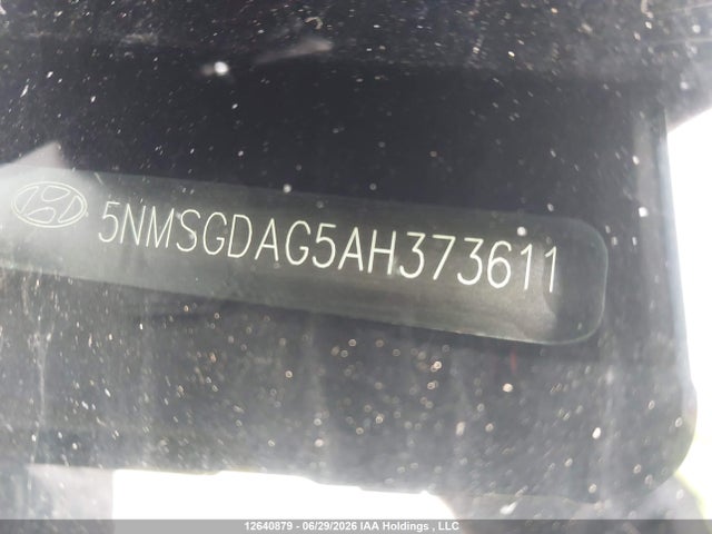 Aukcja sprzedaży 2010 Hyundai Santa Fe Gls, vin: 5NMSGDAG5AH373611, numer aukcji: 12640879