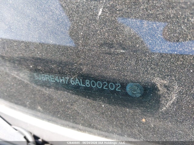 2010 Honda Cr-v Exl მანქანა იყიდება აუქციონზე, vin: 5J6RE4H76AL800202, აუქციონის ნომერი: 12640885