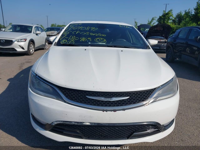 Auction sale of the 2016 Chrysler 200 S, vin: 1C3CCCBG1GN180963, lot number: 12640892