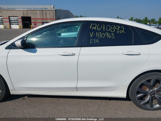 Auction sale of the 2016 Chrysler 200 S, vin: 1C3CCCBG1GN180963, lot number: 12640892