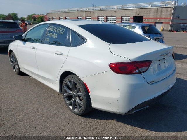 Auction sale of the 2016 Chrysler 200 S, vin: 1C3CCCBG1GN180963, lot number: 12640892