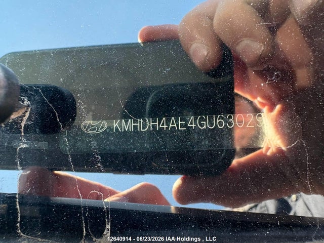 2016 Hyundai Elantra Se/sport/limited მანქანა იყიდება აუქციონზე, vin: KMHDH4AE4GU630291, აუქციონის ნომერი: 12640914