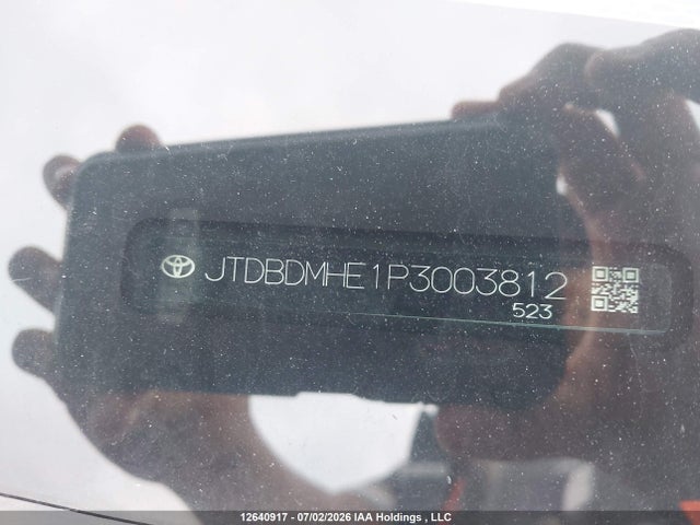 2023 Toyota Corolla Le/se/night Shade მანქანა იყიდება აუქციონზე, vin: JTDBDMHE1P3003812, აუქციონის ნომერი: 12640917