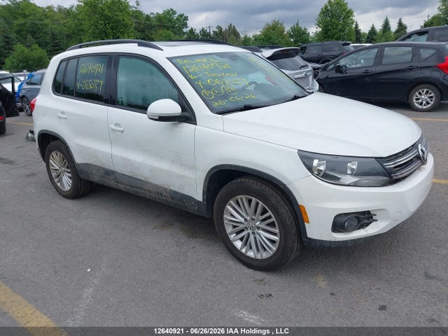 Продажа на аукционе авто 2016 Volkswagen Tiguan Comfortline/highline/special Edition, vin: WVGJV7AX2GW065087, номер лота: 12640921