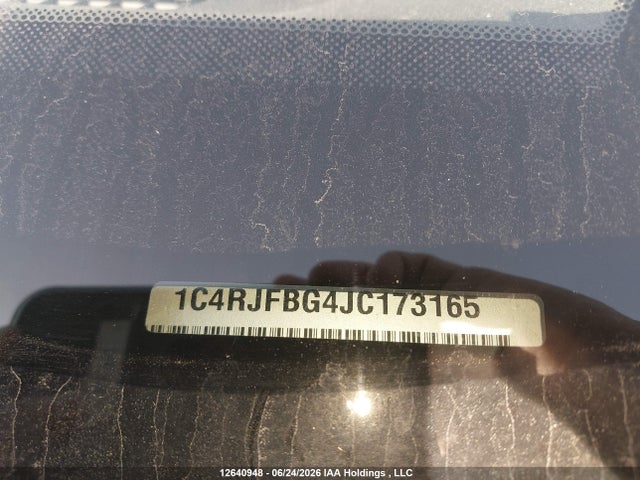 Продаж на аукціоні авто 2018 Jeep Grand Cherokee Limited, vin: 1C4RJFBG4JC173165, номер лоту: 12640948