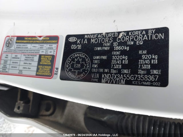 Продаж на аукціоні авто 2016 Kia Soul Ex/ex+/ex+ Eco/sport Special Edition/sx/sx Luxury/urban Special Edition, vin: KNDJX3A55G7358367, номер лоту: 12640978