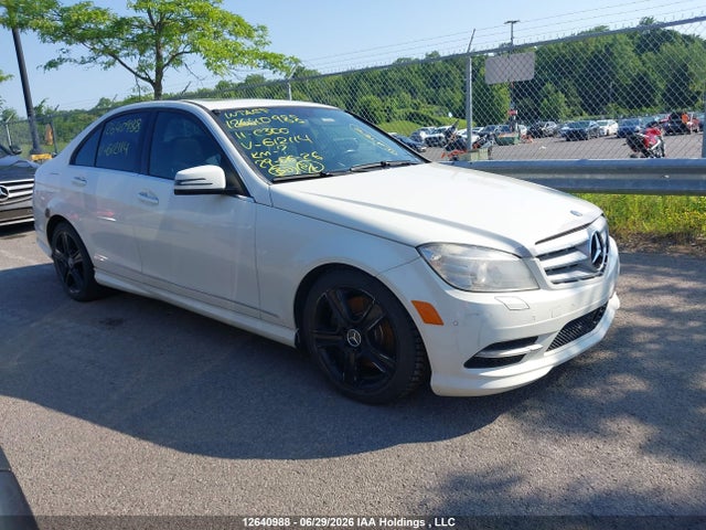 12640988 :رقم المزاد ، WDDGF8BB5BF612114 vin ، 2011 Mercedes-benz C 300 4matic مزاد بيع
